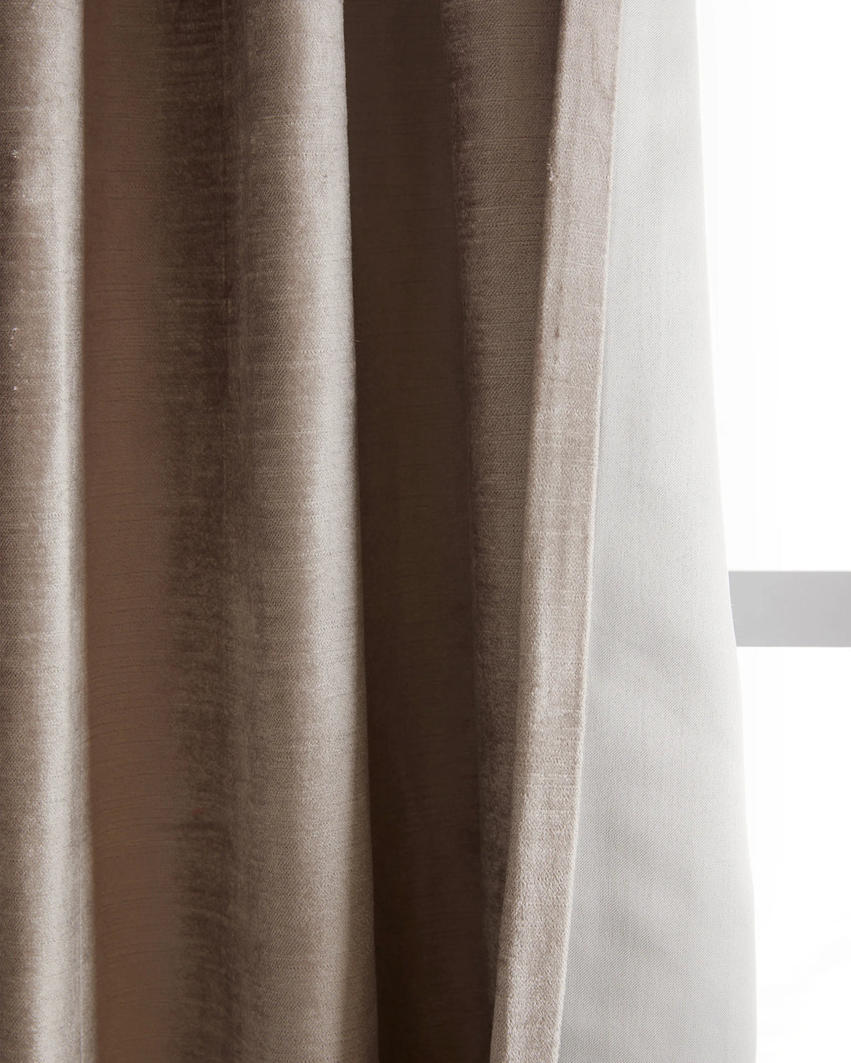 Luster Velvet True Blackout Curtain - Single Panel - 48x84 / Champagne