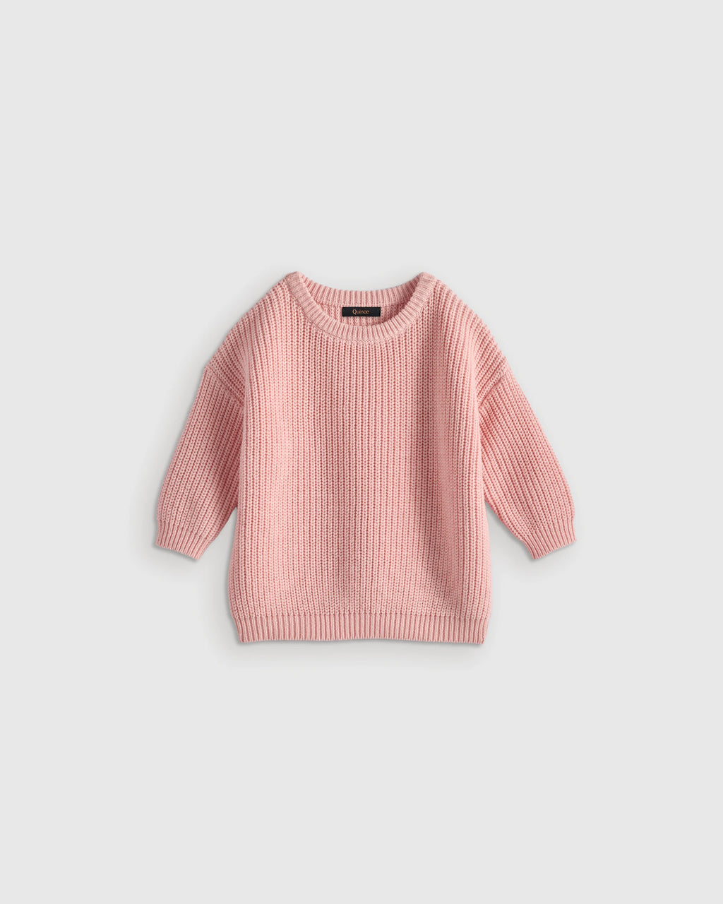 100% Organic Cotton Fisherman Tunic Sweater - 3-6M / Navy