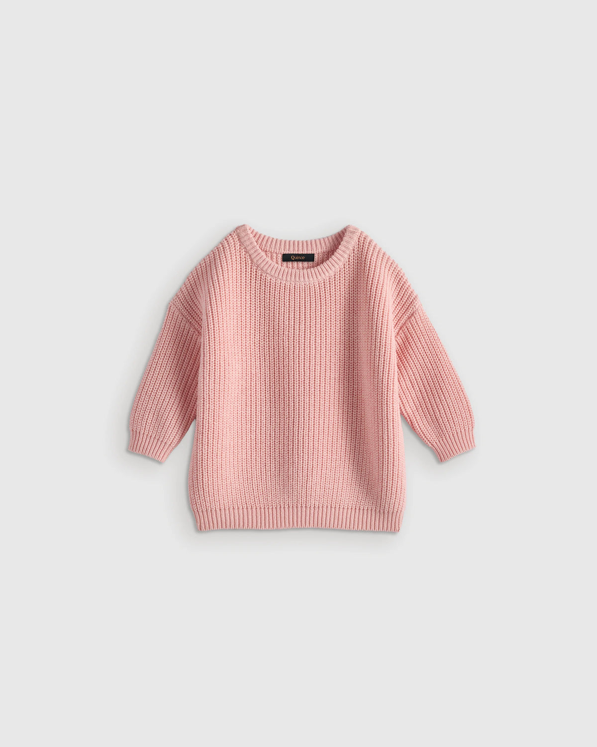 100% Organic Cotton Fisherman Tunic Sweater - 3-6M / Navy