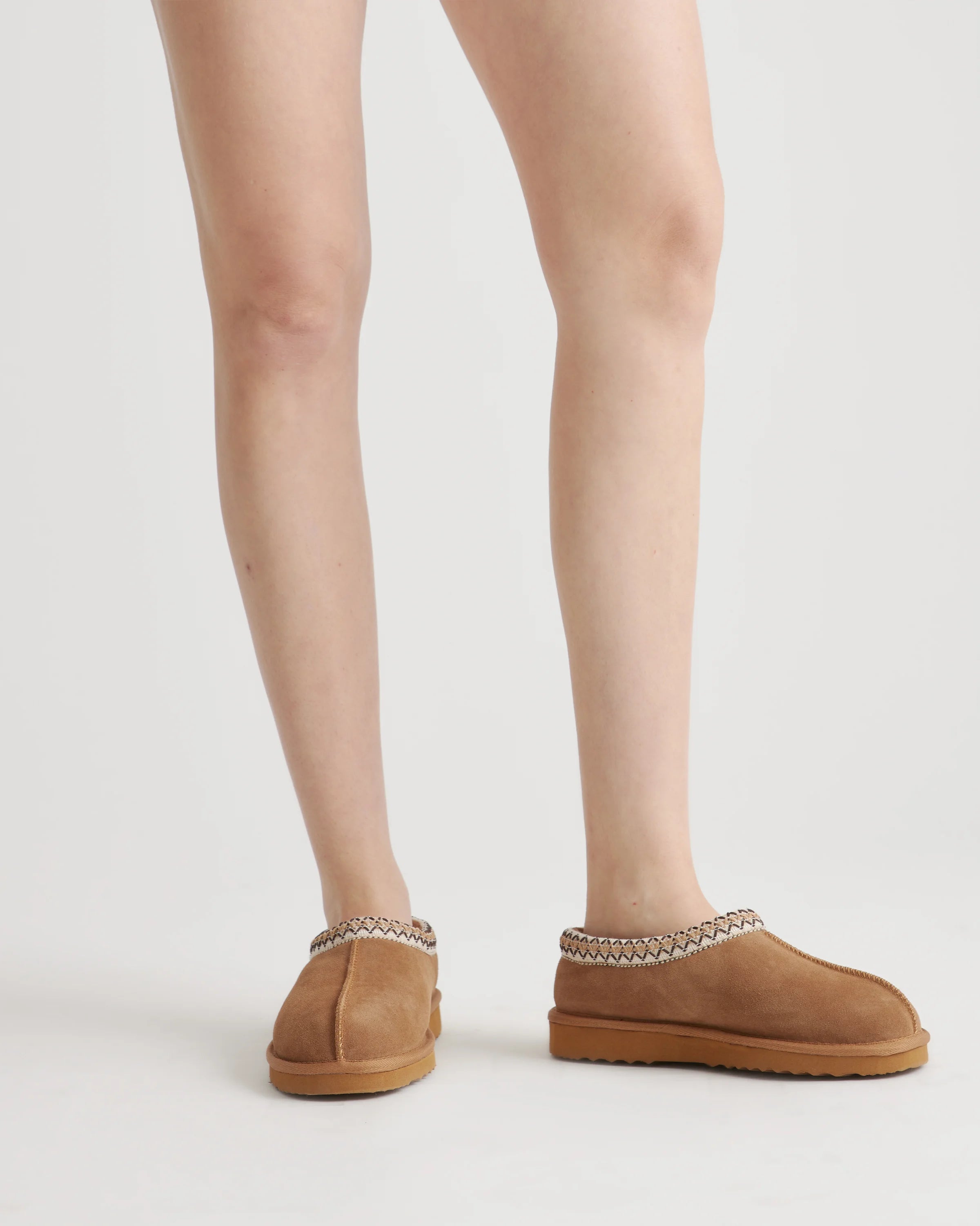 Australian Shearling Clog Slipper - 5 / Pecan Secondary image