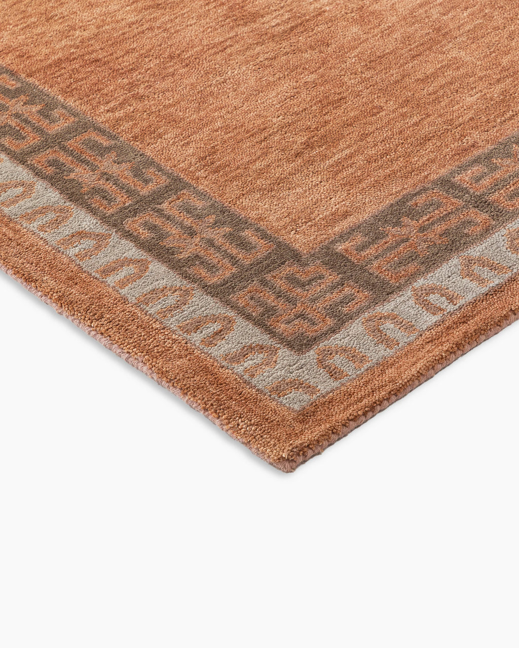 Laleh Wool Rug - 3' x 5' / Copper