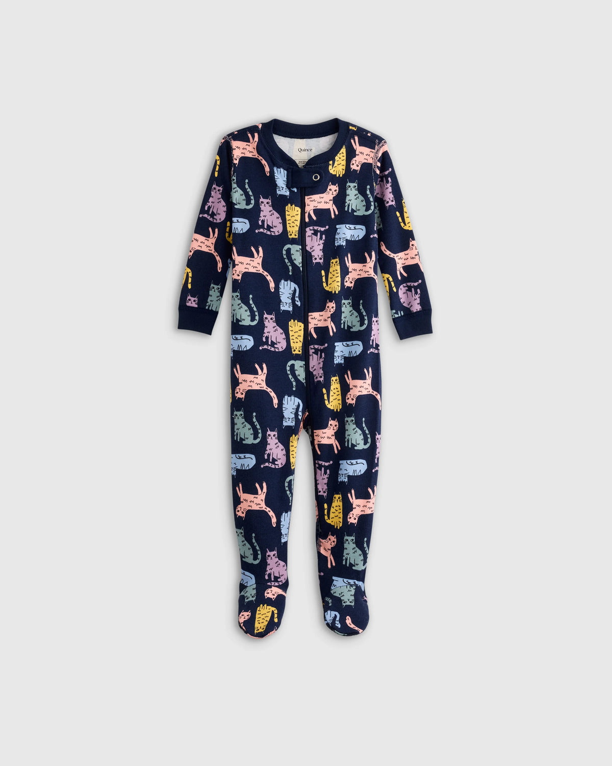 100% Organic Cotton Footie Pajama - 0-3M / Vehicles
