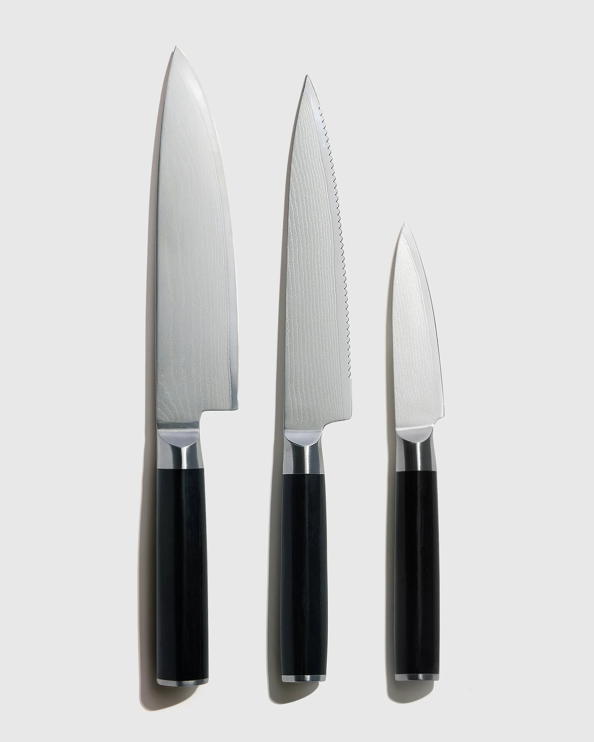 Essential Japanese Damascus Steel Knife Set - One Size / No Color Main image