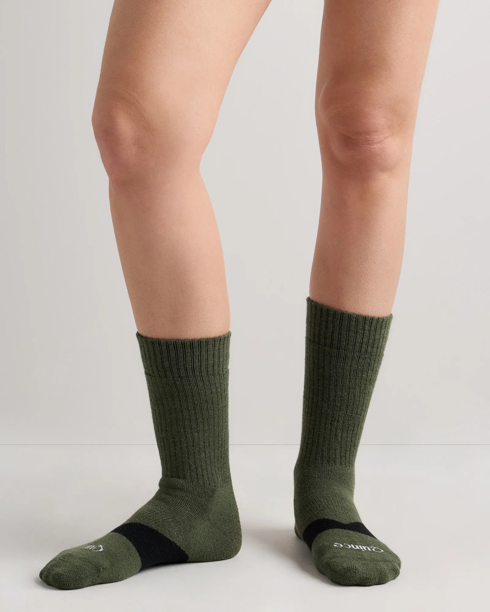 Alpaca Boot Socks (3-Pack) - S / Military Olive Secondary image