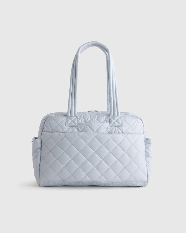 Transit Quilted Duffle Bag - One Size / Taupe Brown