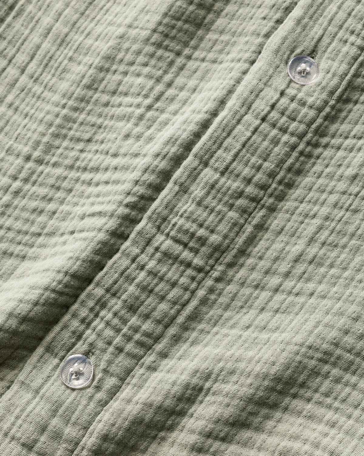 Organic Cotton Gauze Duvet Cover Set - Twin / Dried Sage