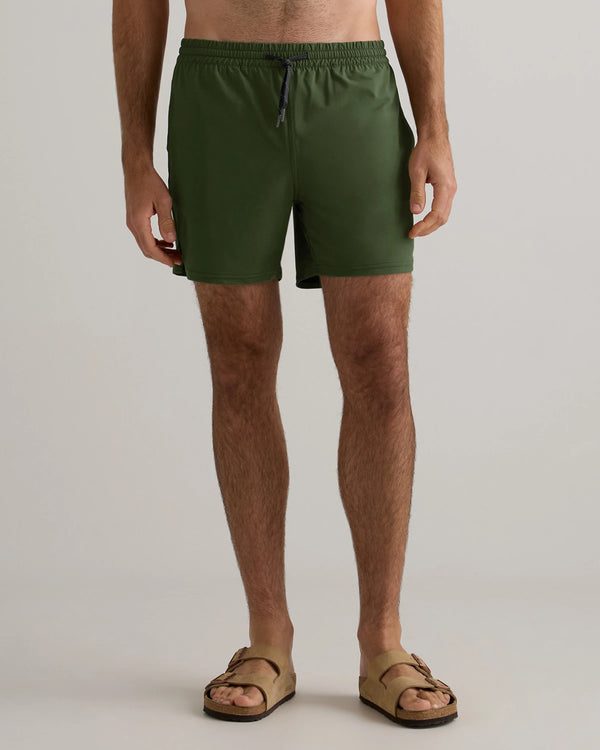 Italian Swim Trunks - 5.5" - XS / Navy Diamond Geo