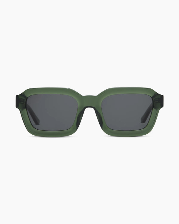 Ibiza Polarized Acetate Sunglasses - One Size / Amethyst Tortoise with Grey lens