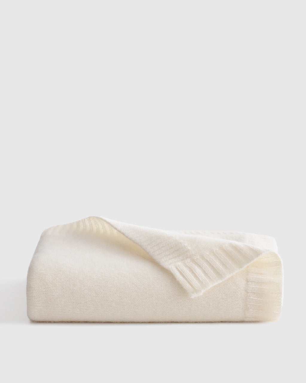 Mongolian Cashmere Luxe Knit Baby Blanket - One Size / True Navy