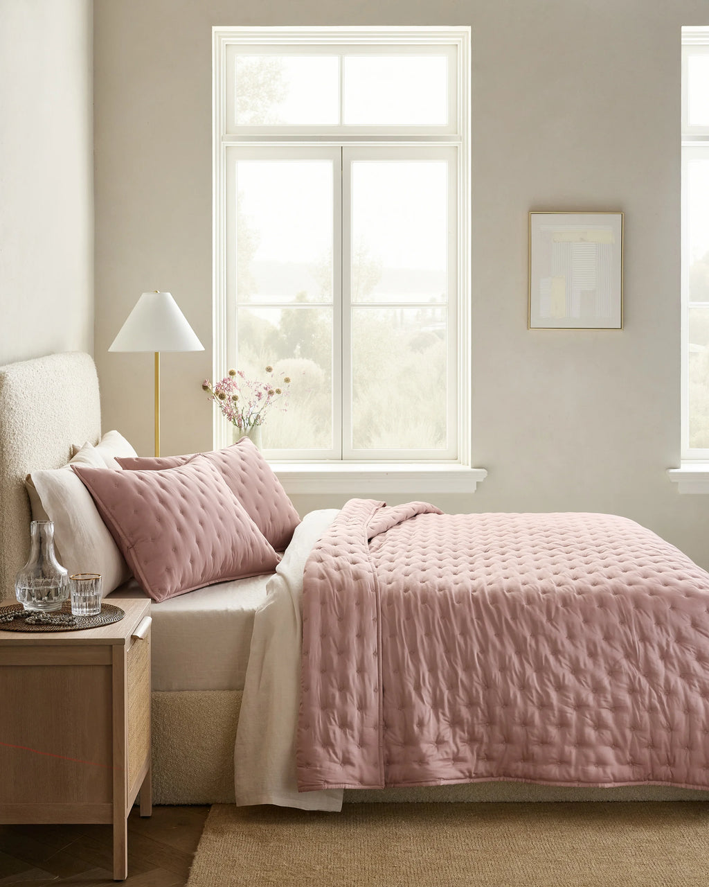Bamboo Dream Quilt Set - Twin / Sage