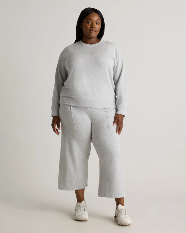 SuperSoft Fleece Crew - 1X / Dried Fig