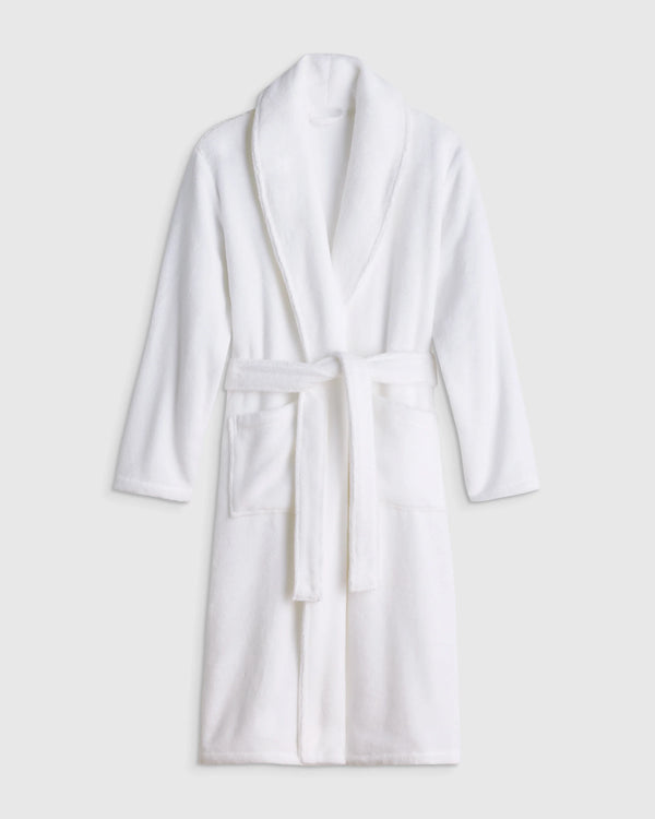 Turkish Cotton Terry Robe - XS / White