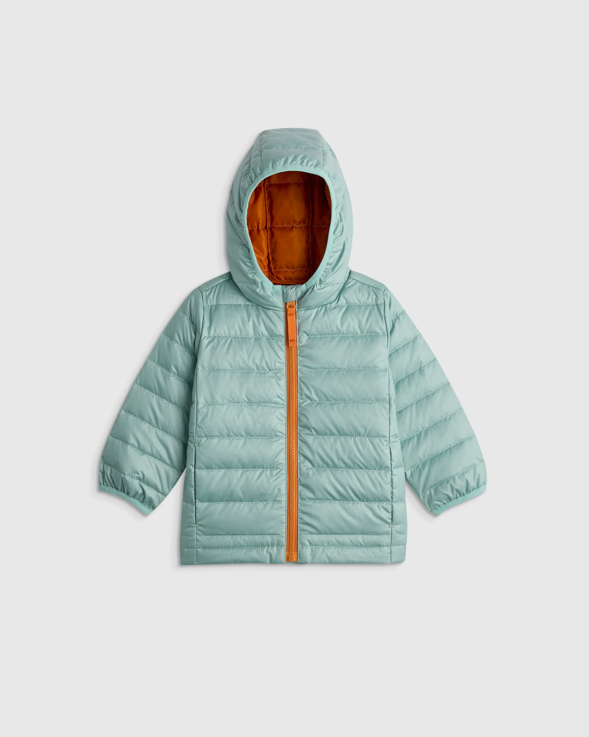 Lightweight Down Hooded Puffer Jacket - 12-18M / Blue Moon Main image