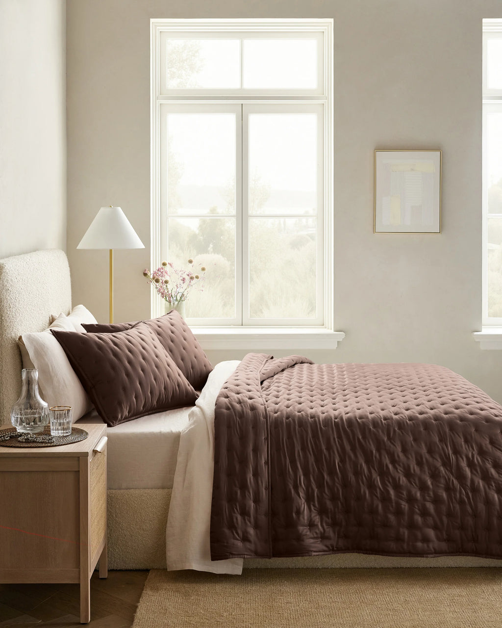 Bamboo Dream Quilt - Twin / Sage