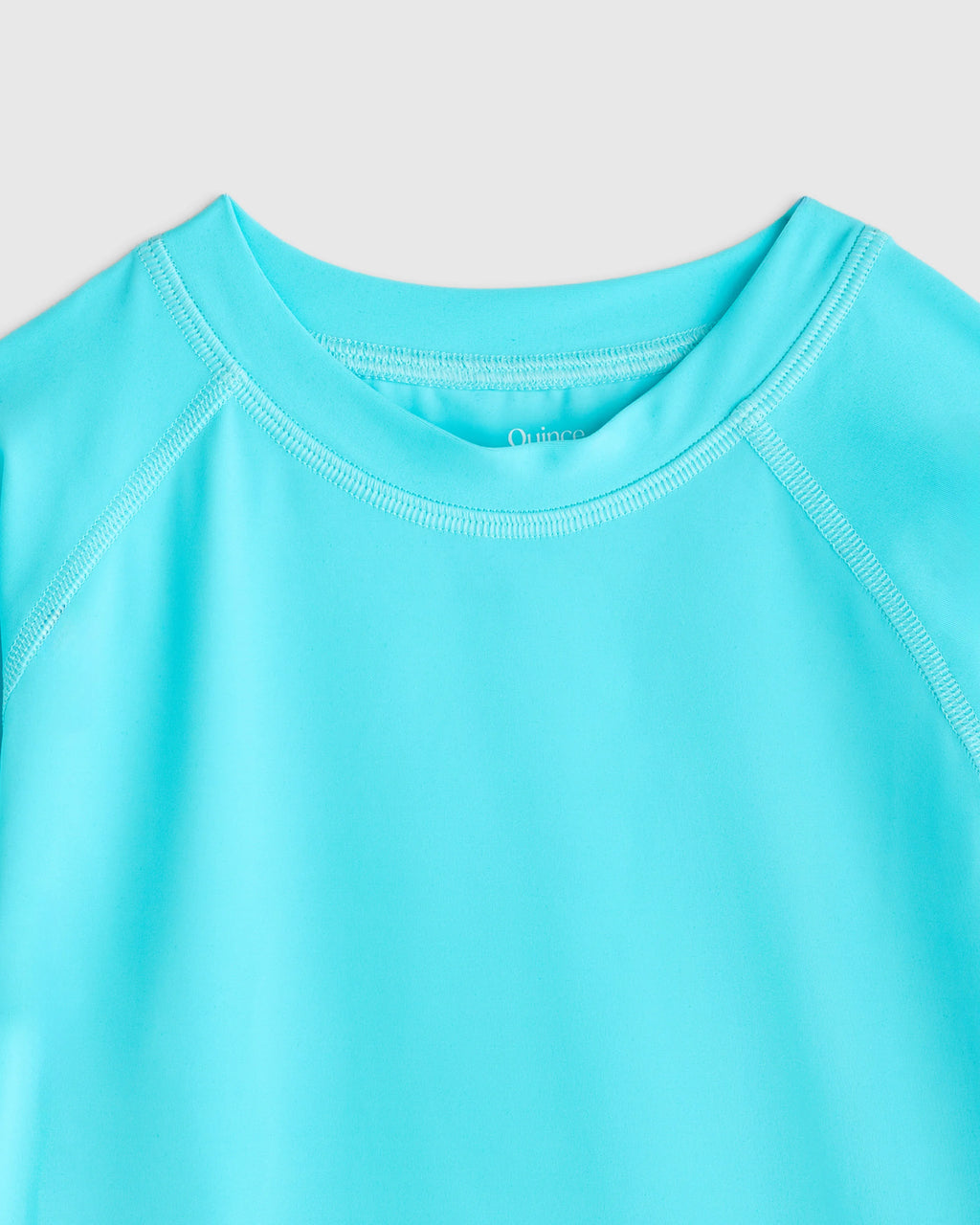 Long Sleeve Raglan Rash Guard - 6 / Island Aqua