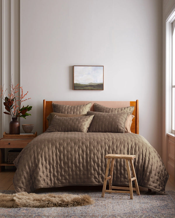 Bamboo Dream Quilt - Twin / Sage