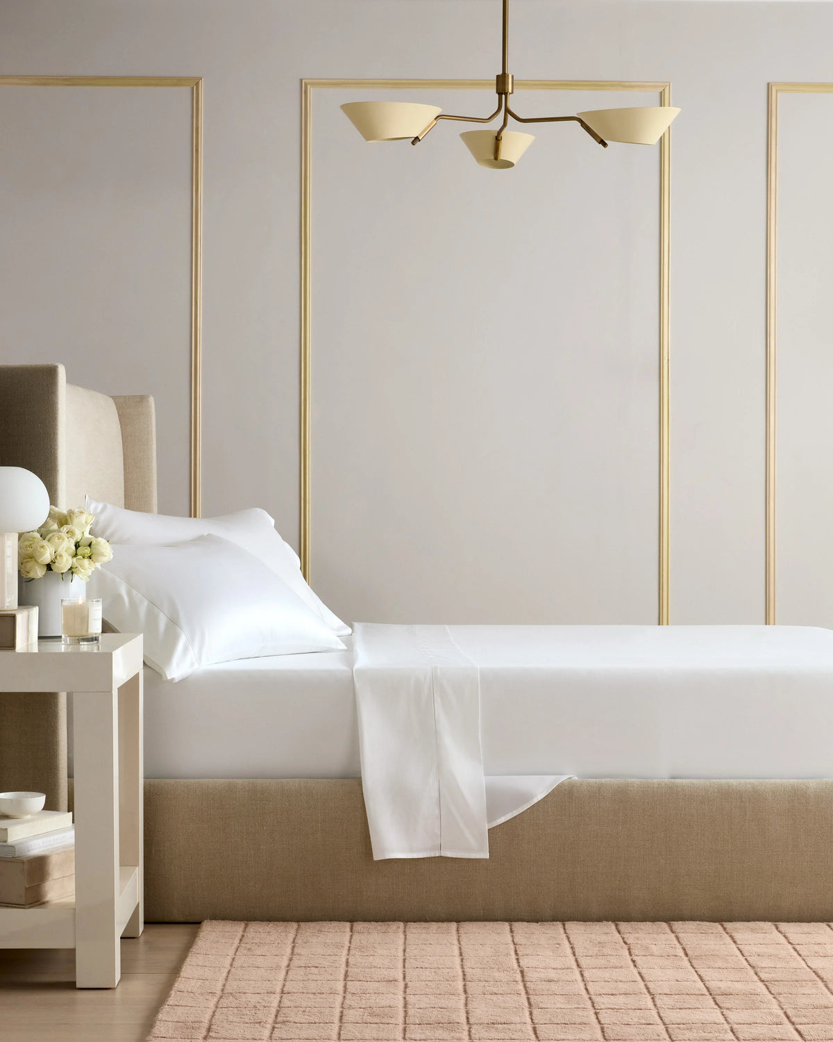 Signature Giza Cotton Sateen Sheet Set - Twin / Espresso