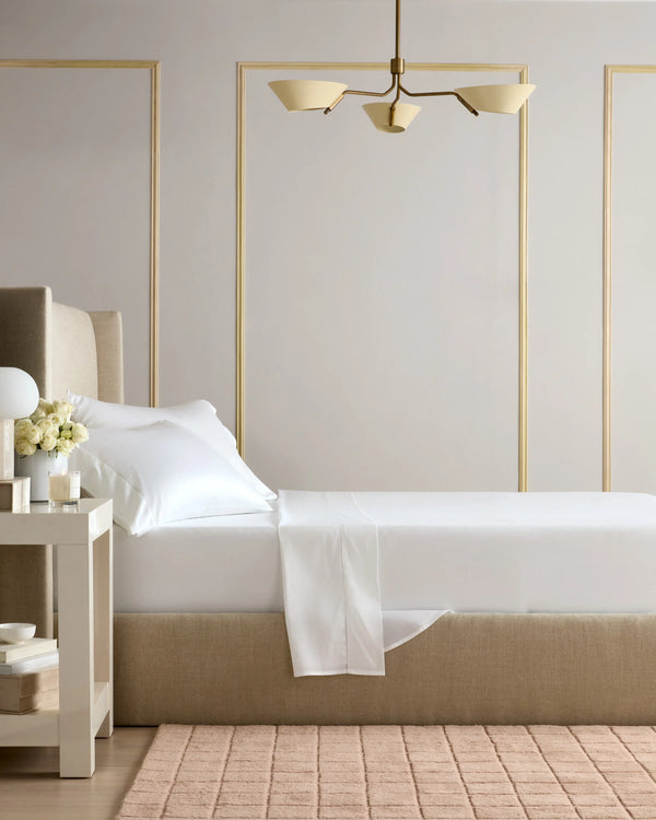 Signature Giza Cotton Sateen Sheet Set - Twin / Espresso