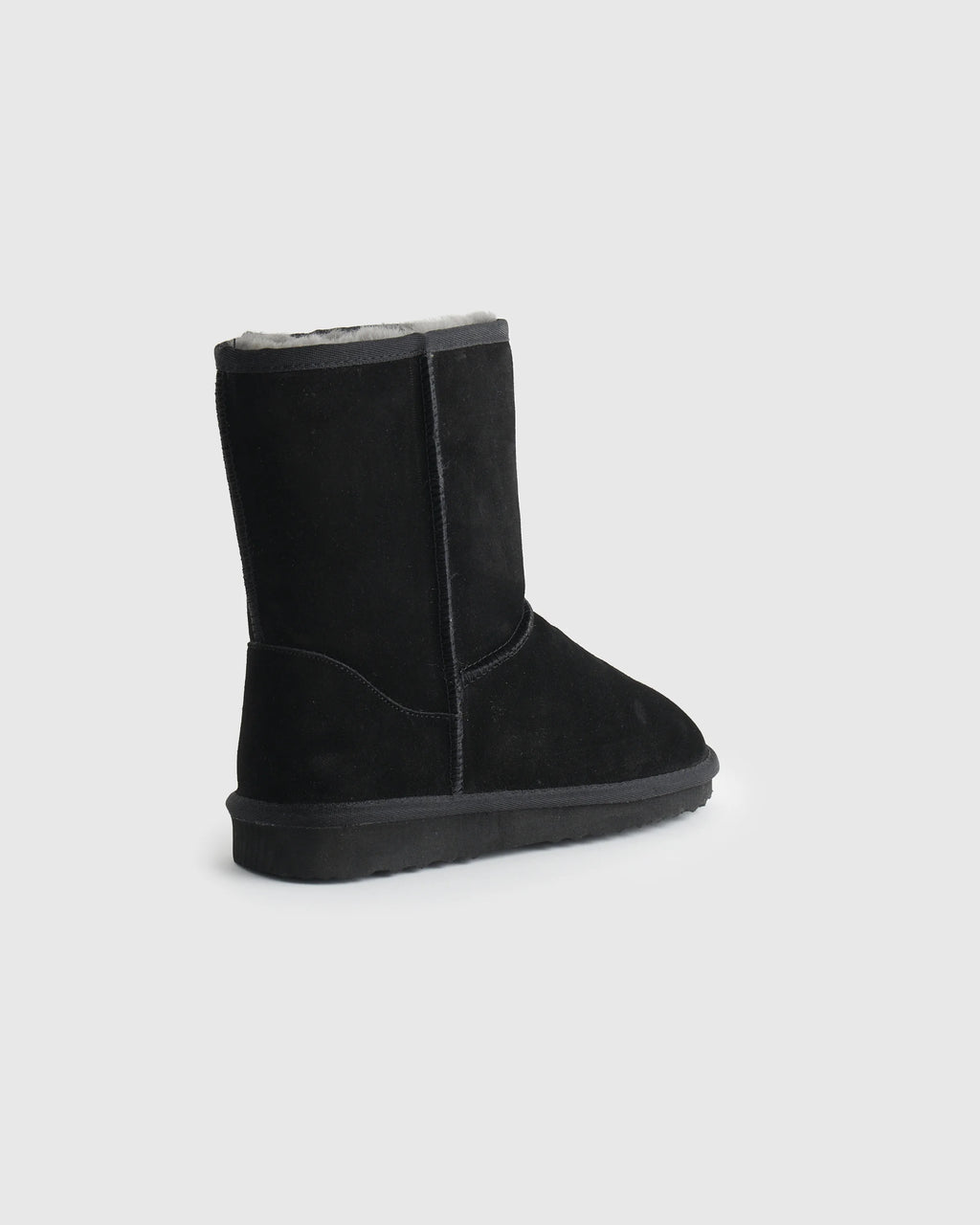 Australian Shearling Mid-Calf Boot - 6 / True Black