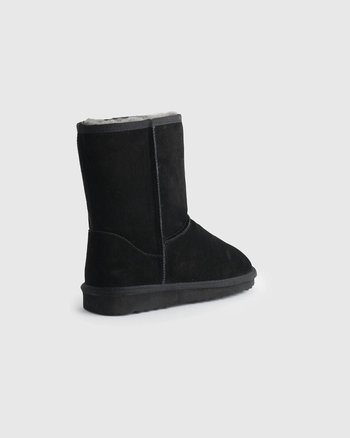 Australian Shearling Mid-Calf Boot - 6 / True Black