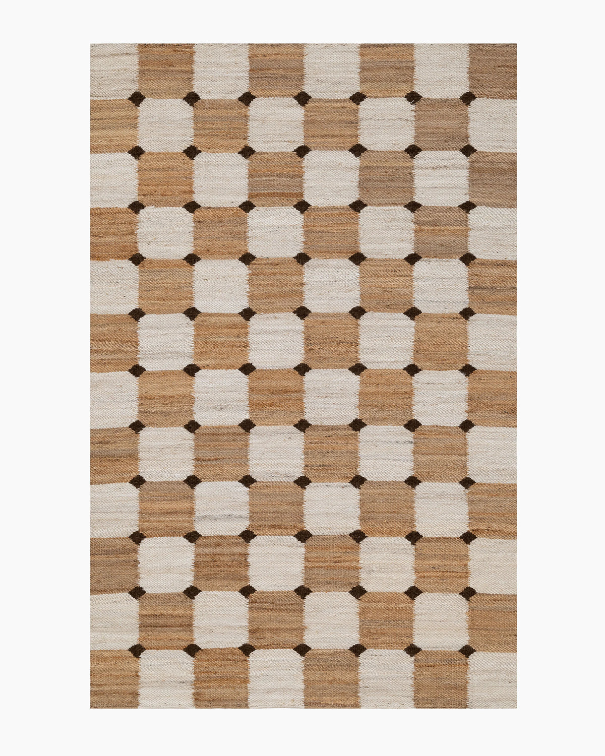 Tess Flatweave Jute Rug - 5' x 8' / Natural Main image