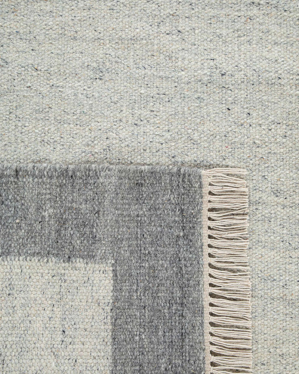 Sahara Flatweave Wool Rug - 2' x 3' / Charcoal