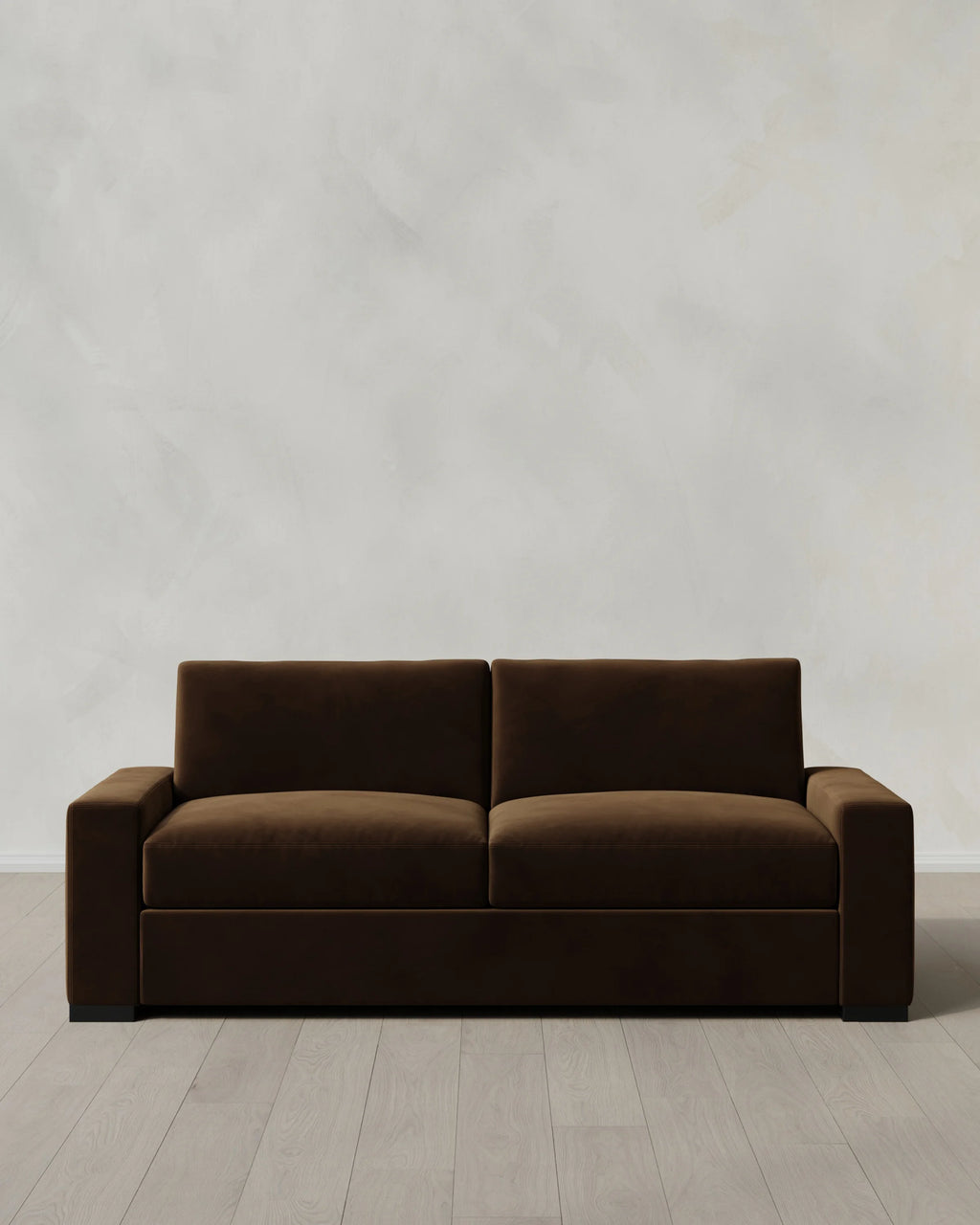Stillman Sleeper Sofa in Performance Velvet - Queen / Java
