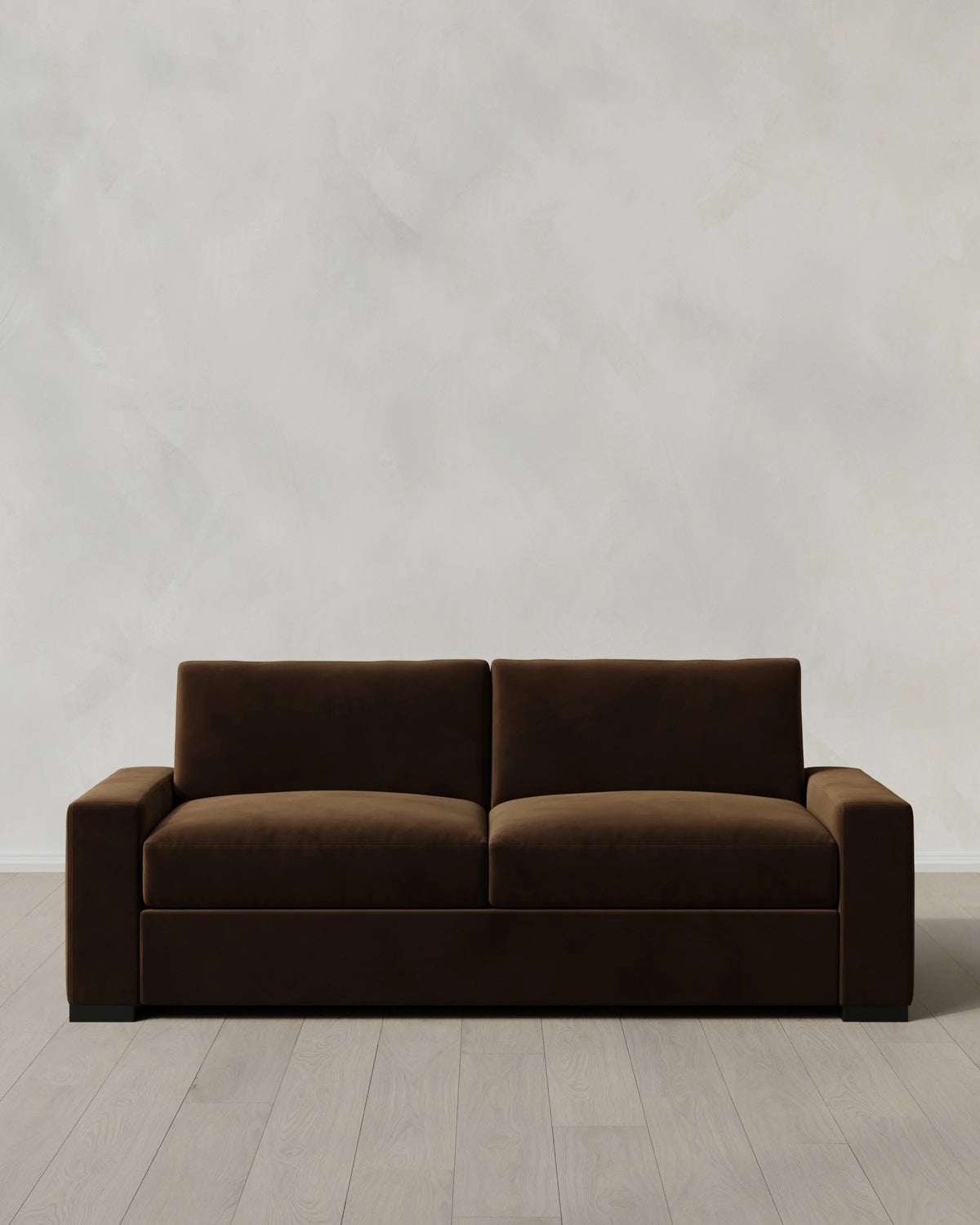 Stillman Sleeper Sofa in Performance Velvet - Queen / Java Main image