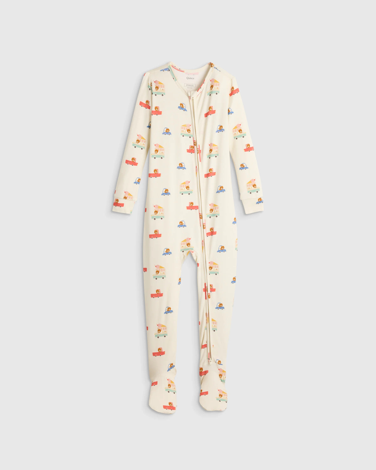 Bamboo Footie Pajama - 2T / Ice Cream Bears Main image