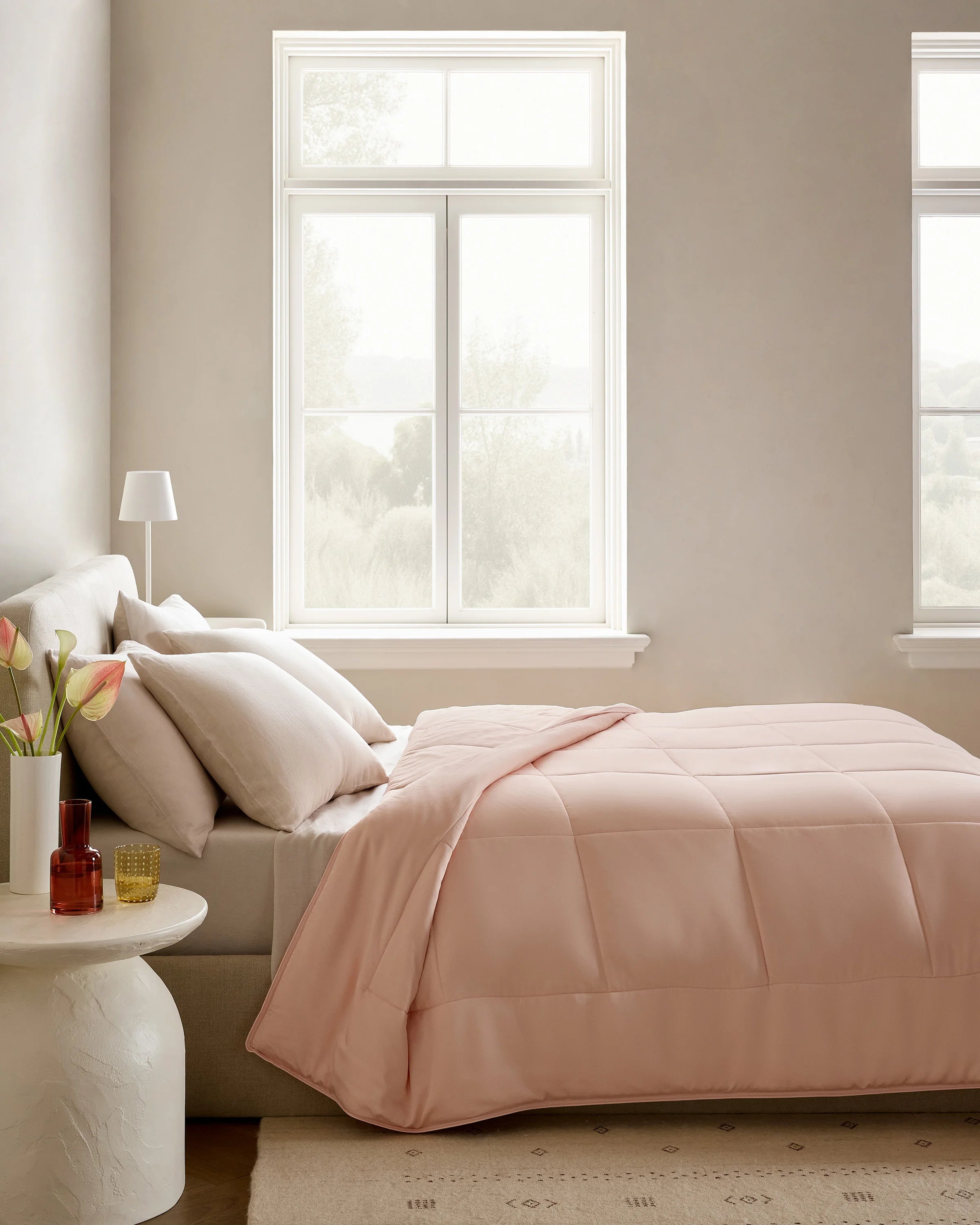 Bamboo Comforter - Twin / Soft Pink Secondary image