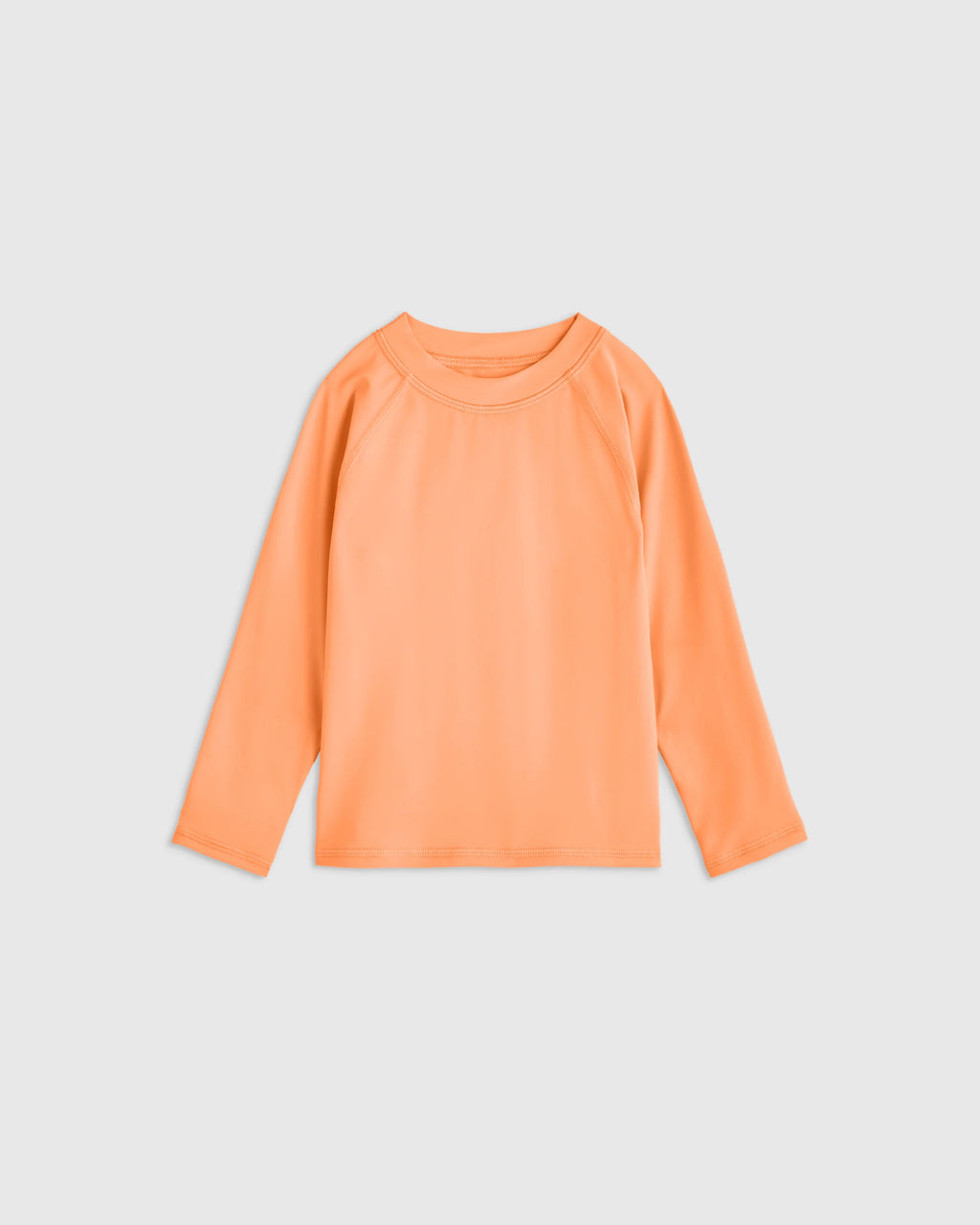 Long Sleeve Raglan Rash Guard - 2T / Island Aqua