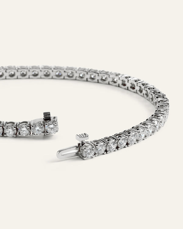 14K Gold Diamond Petite Tennis Bracelet - 1ctw - One Size / Yellow Gold