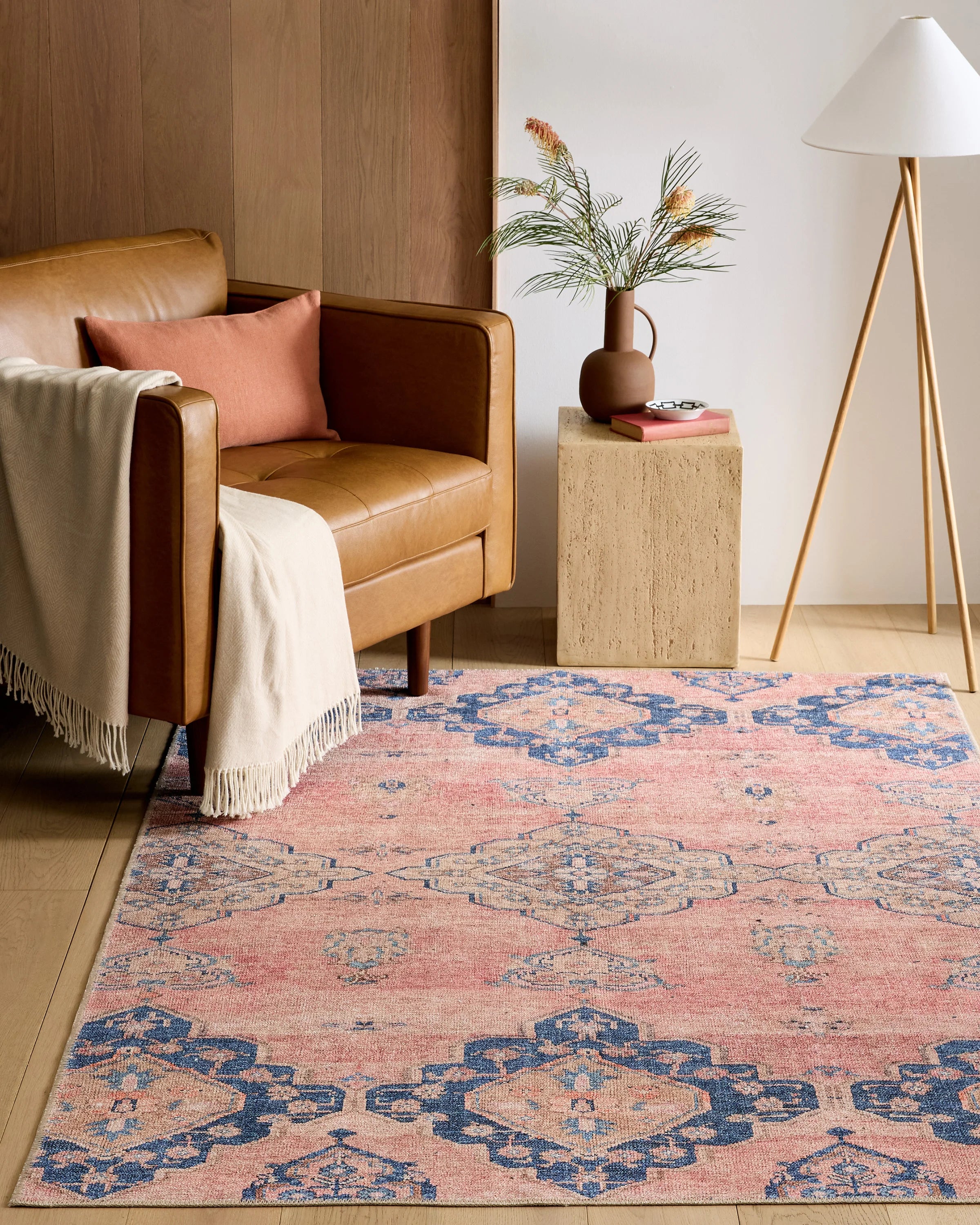 Lola Performance Rug - 3'9" X 6' / Pink Secondary image