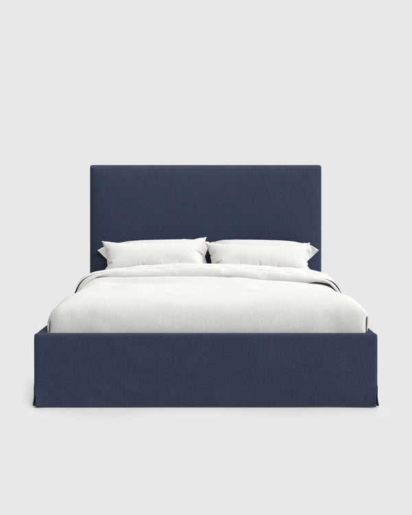 Slipcover Bed in 100% Linen - Full / Flax