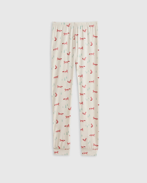 Bamboo Long Sleeve and Pant Pajama Set - 6 / Wildflower Dreams