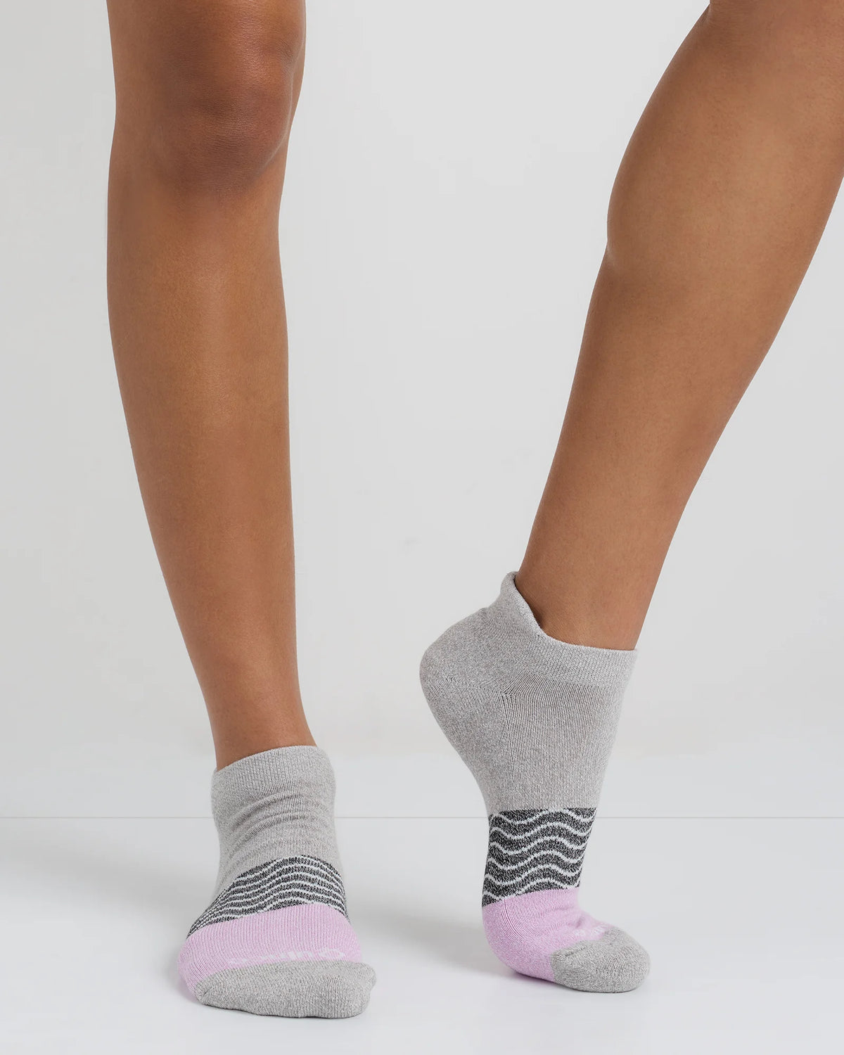 Everyday Cotton Tri-Block Marl Ankle Socks (4-pack) - S / Blue Purple Black Mix Main image
