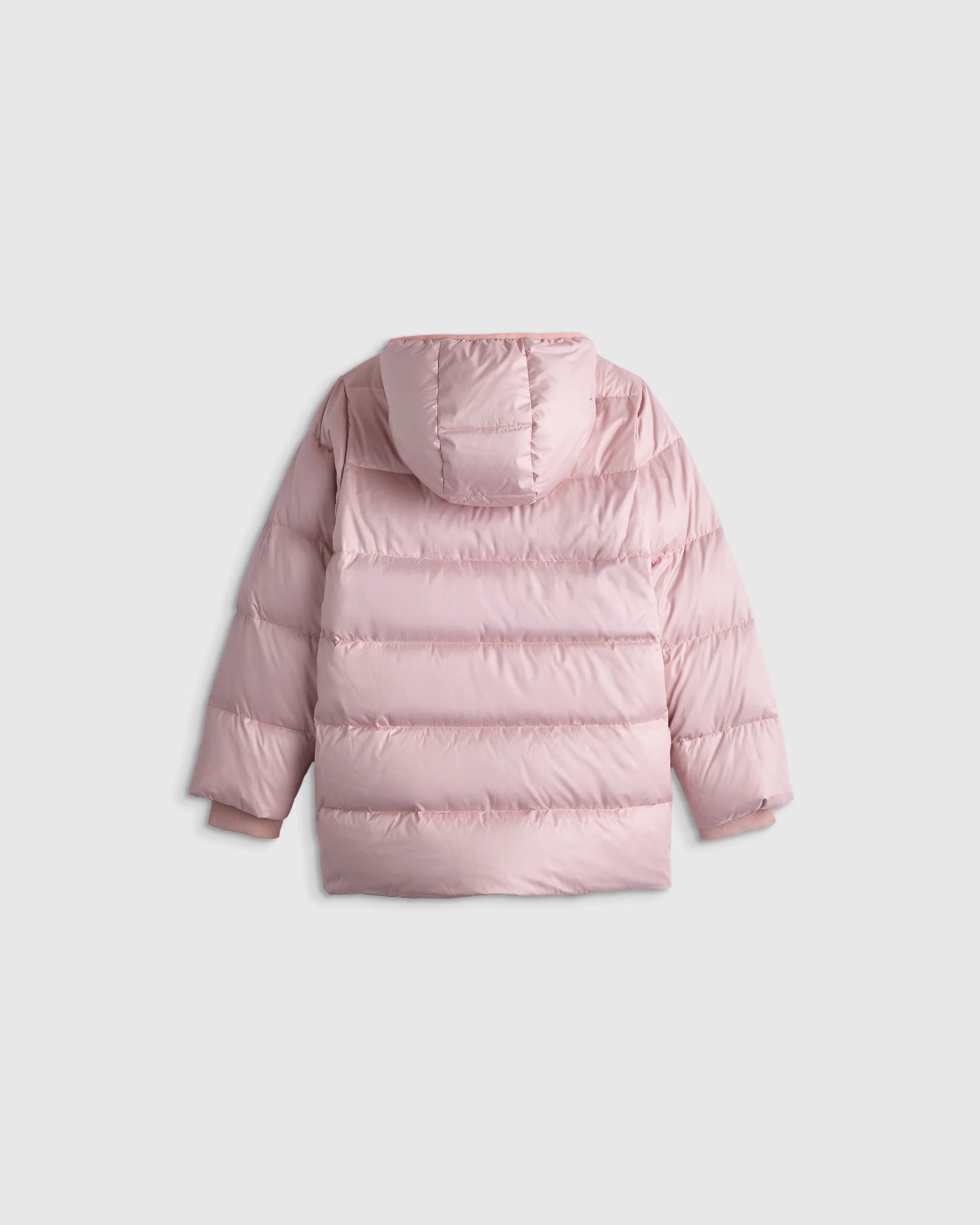 Heavyweight Down Puffer Coat - 2T / Purple Floral Secondary image