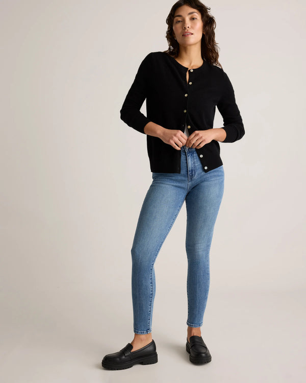 Bella Stretch Skinny Jeans - 24 / Black