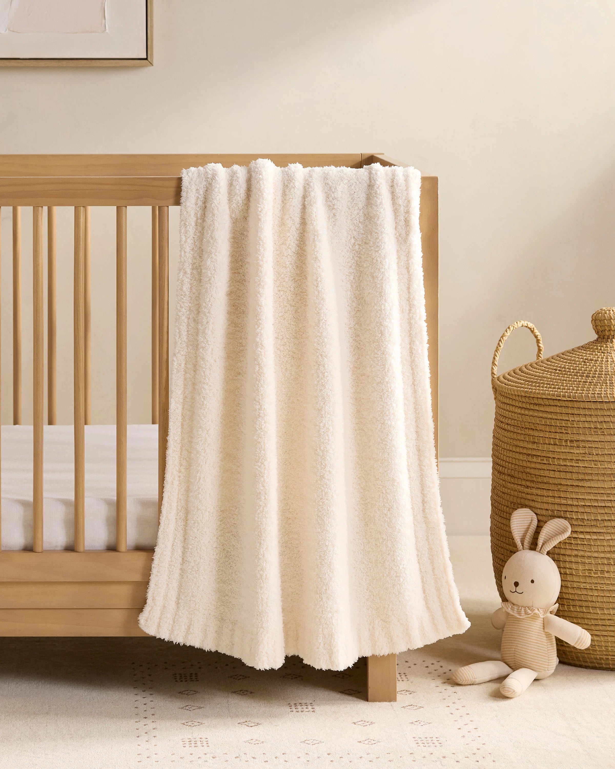 Ultra Cozy Baby Blanket - 30x40 / Ivory Secondary image