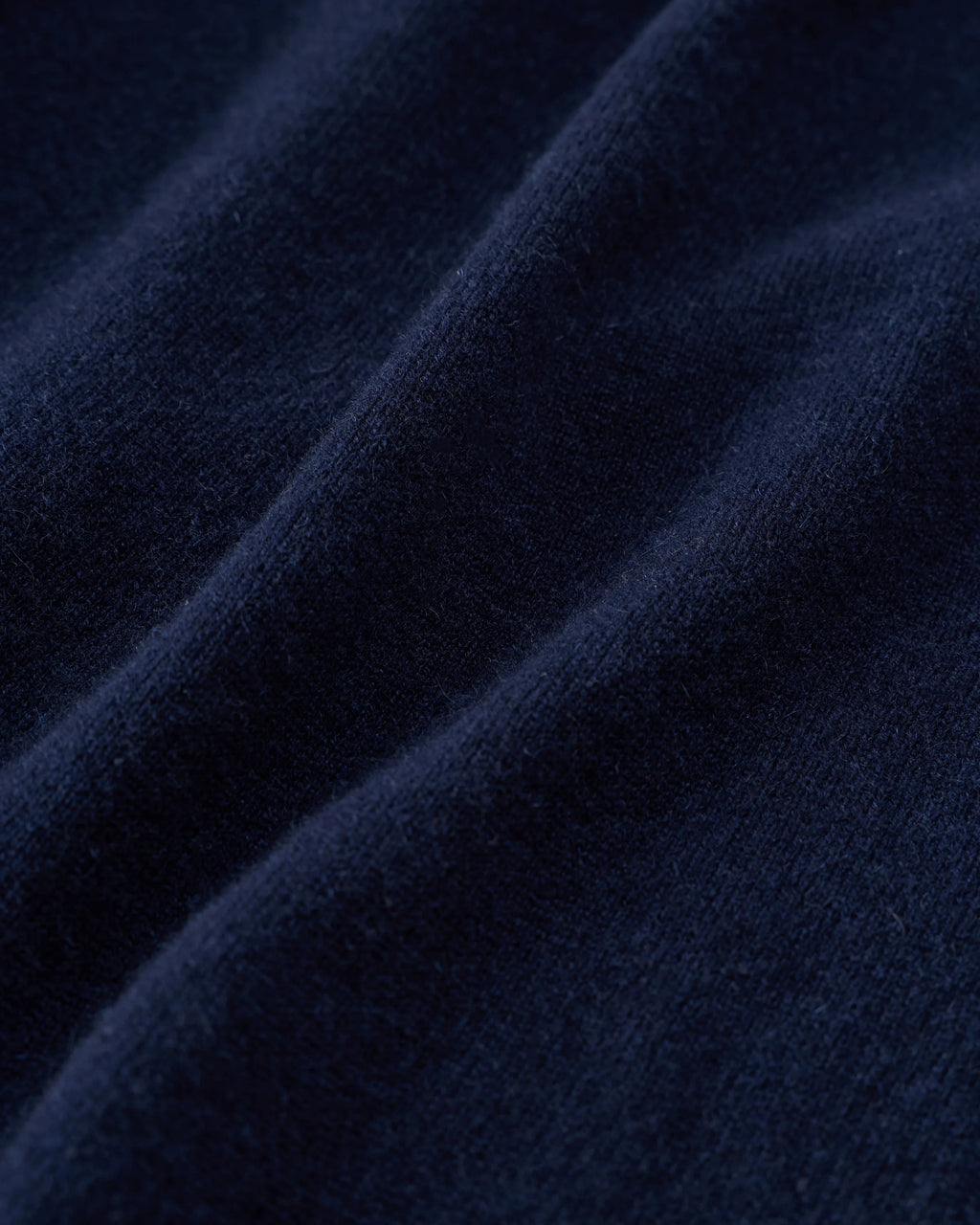 100% Mongolian Cashmere Short Sleeve Polo Sweater - S / Heather Storm Blue