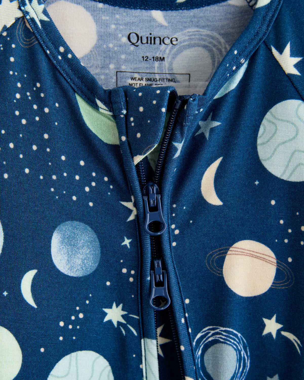 Bamboo Shortie Onesie Pajama - 0-3M / Blue Cars