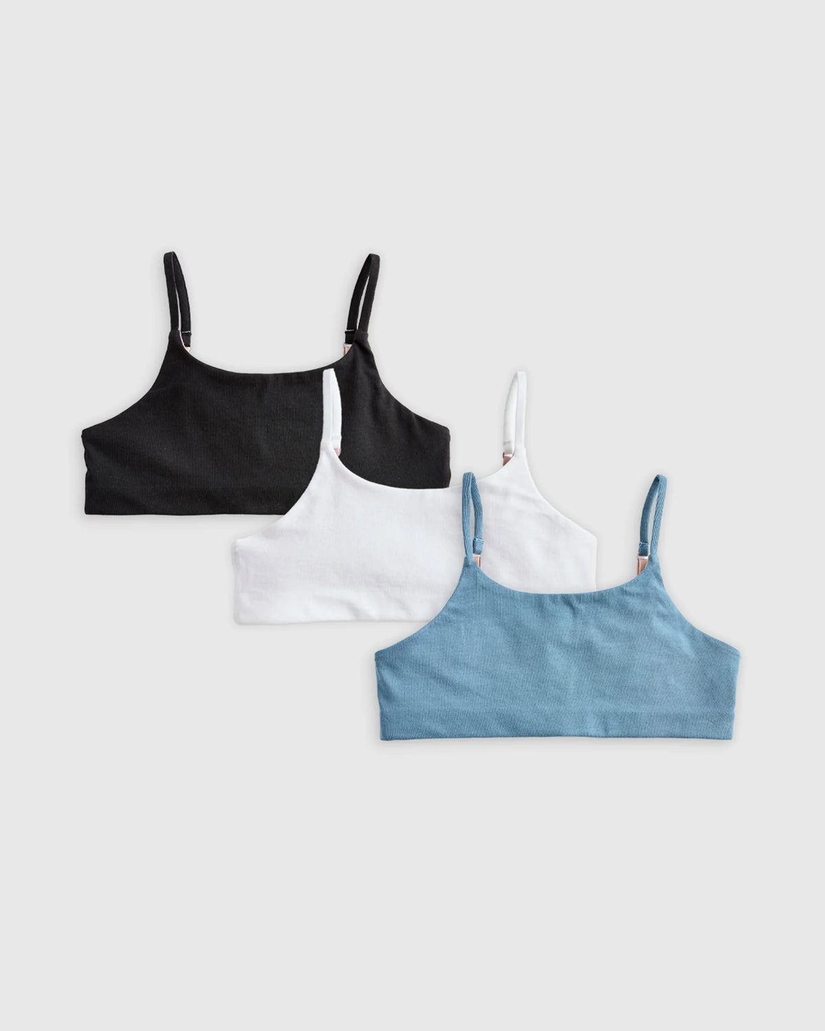 Organic Adjustable Bra (3-Pack) - 6 / Multi Main image
