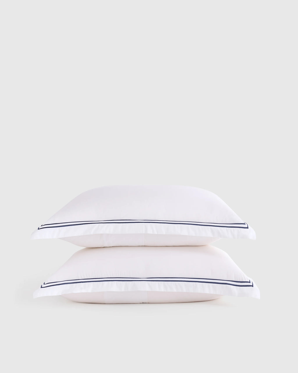 Organic Crisp Percale Sham Set - Standard / White