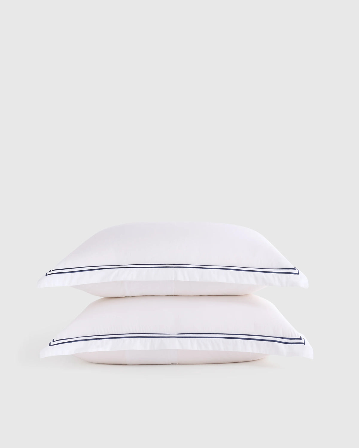 Organic Crisp Percale Sham Set - Standard / White