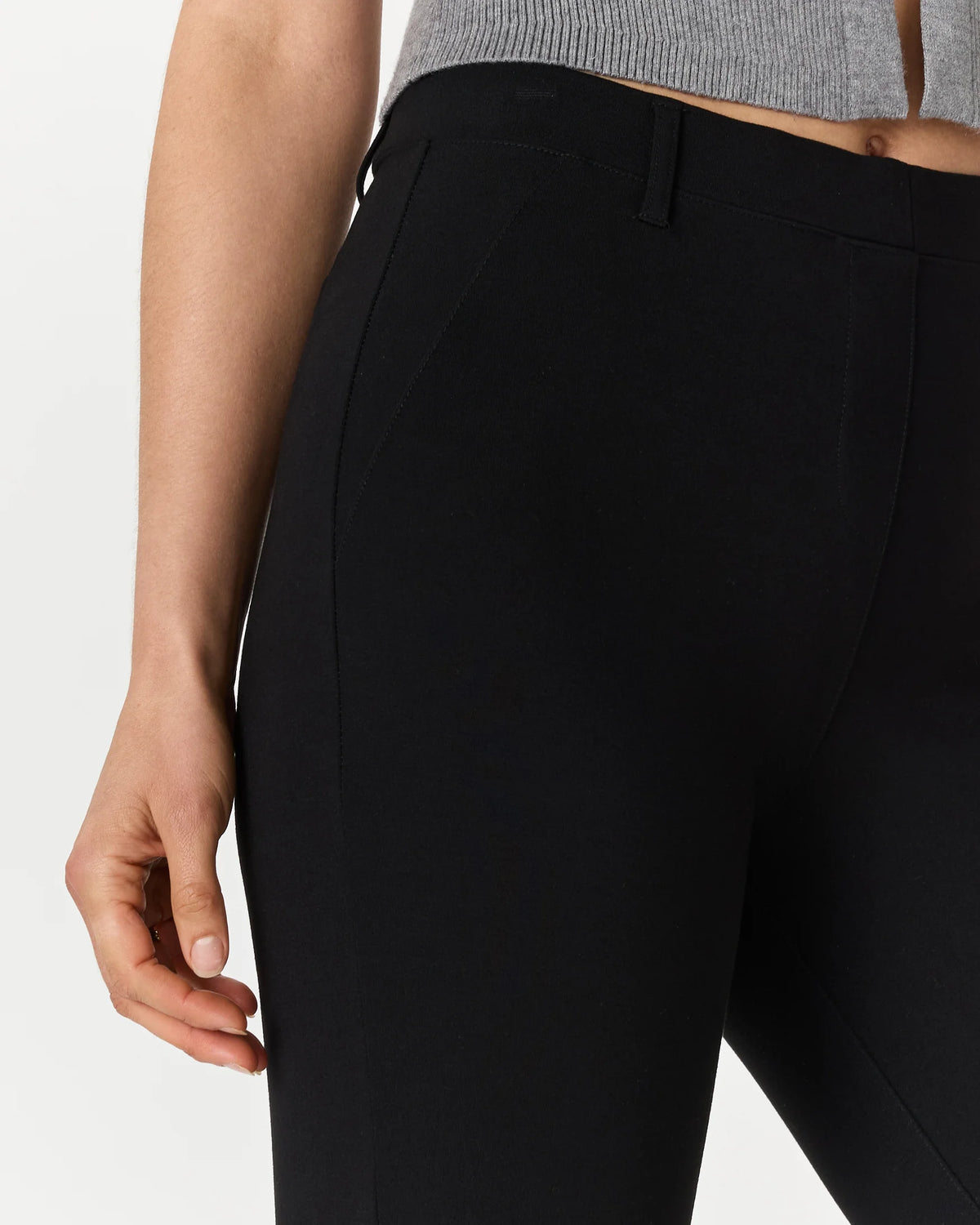 Ultra-Stretch Ponte Bootcut Pants - XS / Roasted Pecan