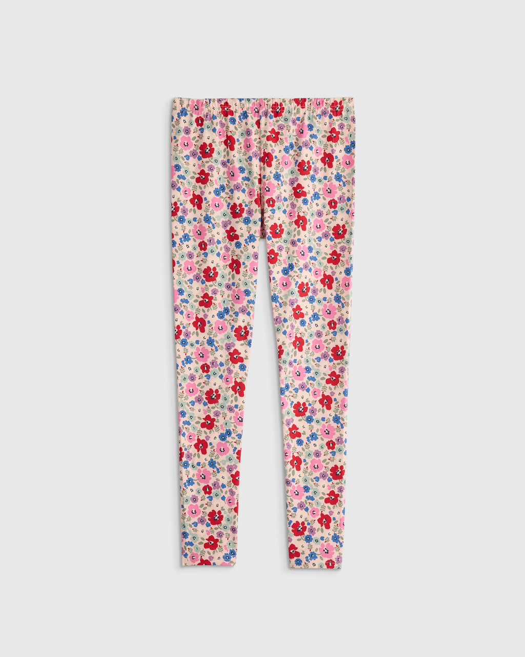 Organic Cotton Leggings - 6 / Red