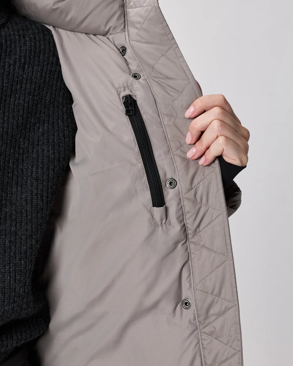 Responsible Down Long Puffer Jacket - XS / Black