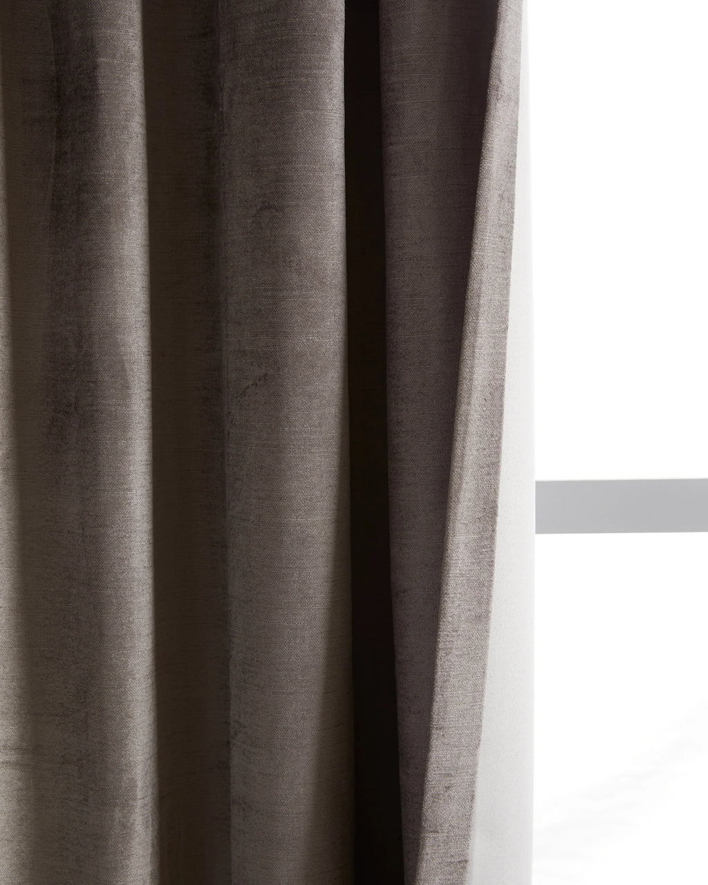 Luster Velvet Room Darkening Curtain - Single Panel - 48x84 / Champagne
