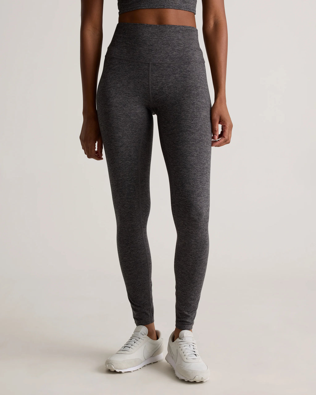 Ultra-Soft High-Rise Legging - XS / Heather Oatmeal