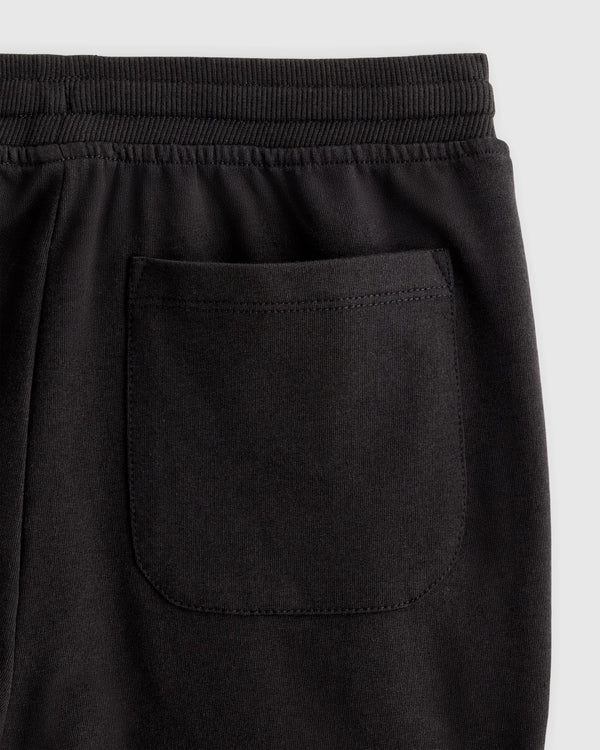 Organic Cotton French Terry Reinforced Knee Slim Jogger - 2T / Navy